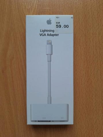 Apple Lightning to VGA Adapter (MD825ZM/A), Enlèvement ou Envoi, Neuf