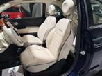 Fiat 500C 1.2i Cabrio ‘Riva’ Edition - 12 Mnd Garantie, Auto's, Voorwielaandrijving, 4 zetels, Blauw, Leder