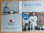 Zegeltje Delhaize Wout Bru kookgerei, Ophalen