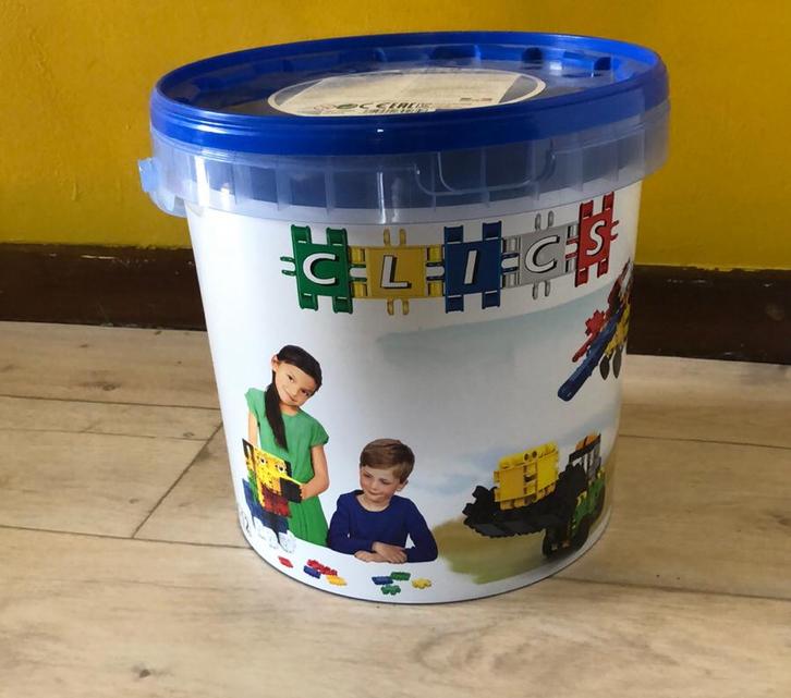 Clics bouw en speelemmer vanaf 5 jaar, Enfants & Bébés, Jouets | Blocs de construction, Comme neuf, Autres marques, Enlèvement