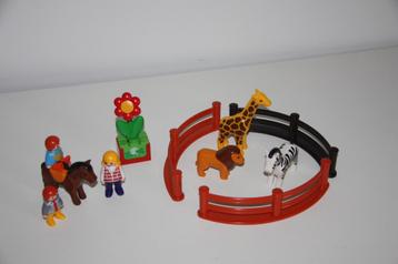 playmobil 123 dierentuin, Ophalen of Verzenden, Gebruikt, Los Playmobil