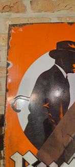 Emaille reclame bord, Enlèvement ou Envoi, Utilisé, Panneau publicitaire