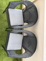2 rieten stoelen, Tuin en Terras, Tuinstoelen, Ophalen, Zo goed als nieuw, Wicker