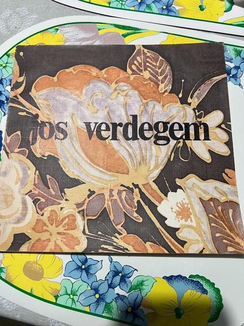 Jos Verdegem, retrospectieve Gent 1977, Boeken, Kunst en Cultuur | Beeldend, Zo goed als nieuw, Schilder- en Tekenkunst, Ophalen of Verzenden