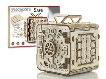 3D Houten Puzzel Kluis - DIY Wood Builds beschikbaar voor biedingen