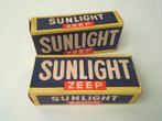 Lot de 2 boîtes de 2 savons Sunlight vintage, Huis en Inrichting, Schoonmaakartikelen, Ophalen of Verzenden, Schoonmaakmiddel