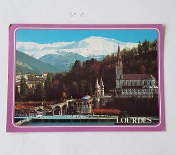 Oude postkaarten uit Lourdes (Frankrijk) beschikbaar voor biedingen
