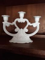 Vintage wit porseleinen kandelaar Seltmann Weiden Bavaria, Antiek en Kunst, Ophalen, Overige materialen