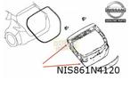 Nissan Leaf achterklep (Acenta / N-connect / Tekna) (1/18-), Enlèvement ou Envoi, Haillon arrière, Arrière, Neuf