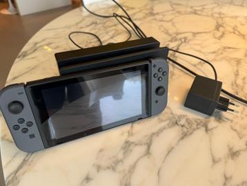 Nintendo Switch Console Zwart + accesoires Verbeterde versie beschikbaar voor biedingen