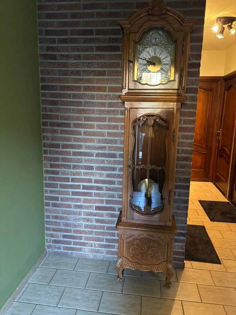 Antieke staande klok - mechanisme werkt nog perfect, Enlèvement
