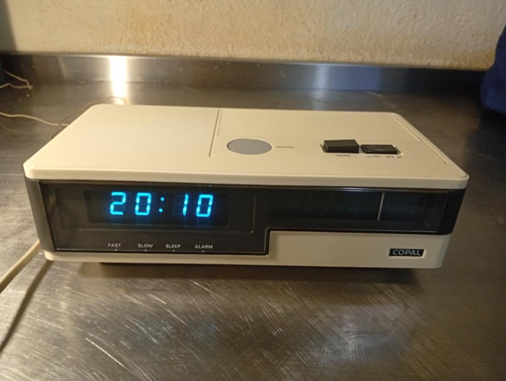 Zeldzame vintage Copal wekkerradio, Ophalen, Overige typen