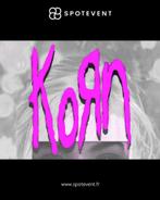 Korn - Accor Arena - Paris - Places, Tickets & Billets