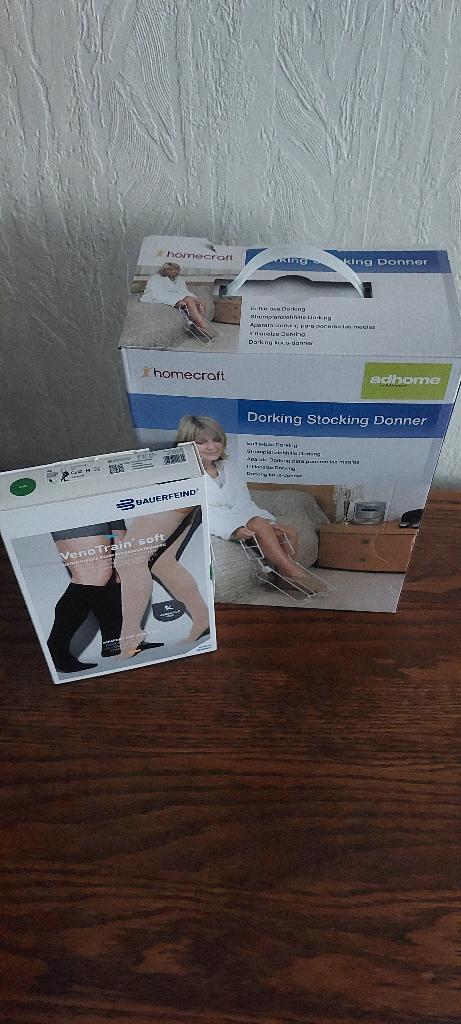 steunkousen, Ophalen, Nieuw