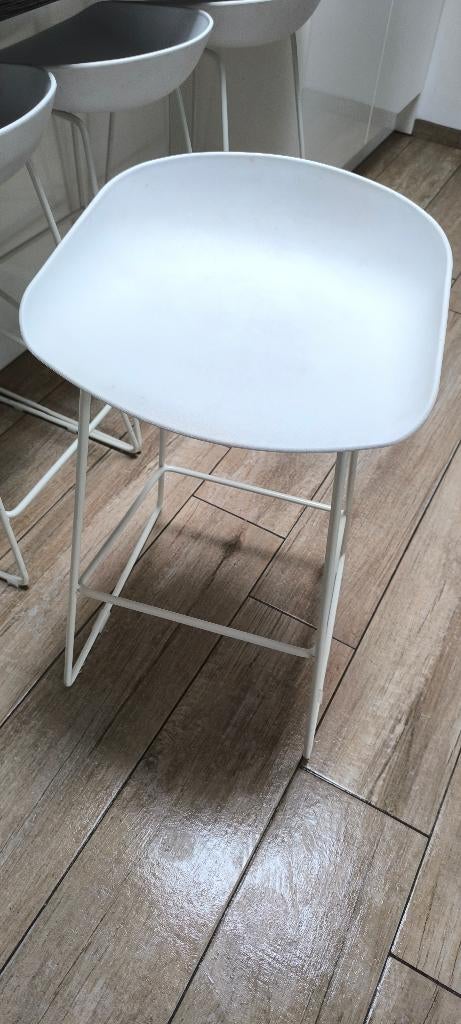 4 Stoelen zithoogte 65cm, Huis en Inrichting, Stoelen, Ophalen, Metaal, Vier