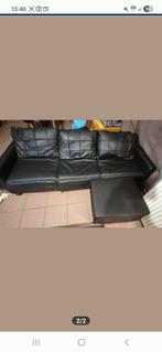 Divant avec pouff 60 euro