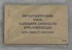 Detectie Stickers Boekje NBC Koninklijke Landmacht, 1990.(7), Enlèvement ou Envoi, Armée de terre, Autres types