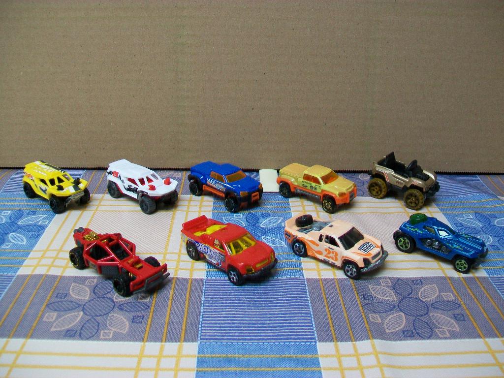 Hot Wheels - Hotwheels - Mattel - Offroad - Rally - 4x4, Ophalen of Verzenden, Zo goed als nieuw