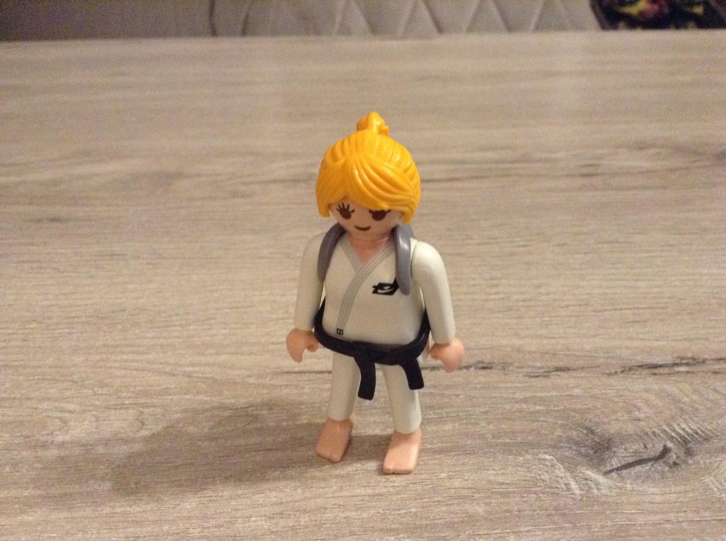 Playmobil judoka character, Ophalen of Verzenden, Zo goed als nieuw, Los Playmobil
