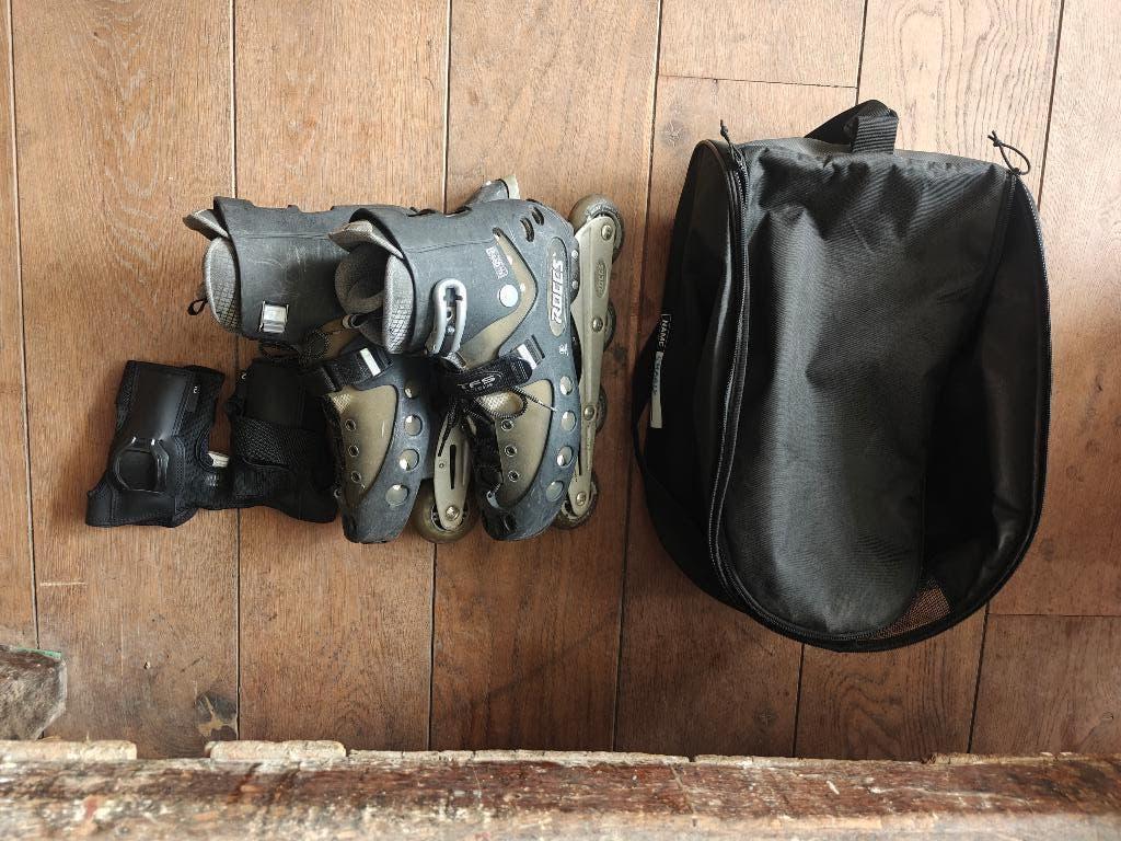 Inline skates roces (48) - rollers en ligne, Enlèvement, Utilisé, Roces
