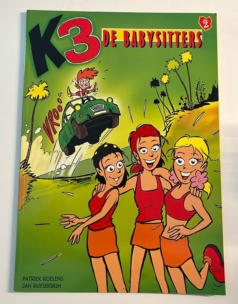 P. Roelens - De babysitters strip K3, Boeken, Stripverhalen, Ophalen of Verzenden, P. Roelens; J. Ruysbergh