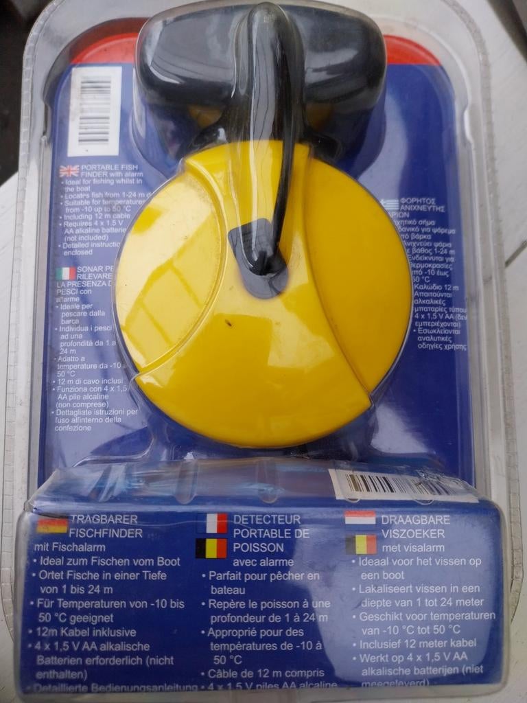 Draagbare viszoeker, Ophalen