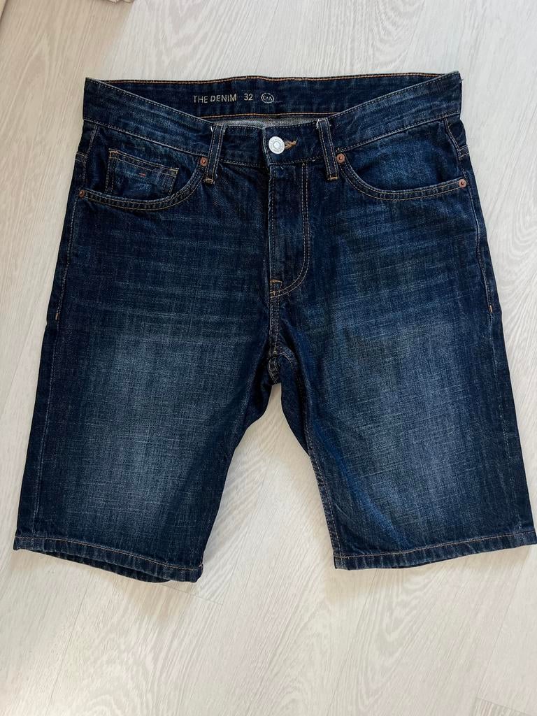 Nieuwstaat stevige jeans short maat 32, Kleding | Heren, Ophalen, Zo goed als nieuw