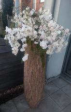 Fleurs artificielles en soie + grand vase, Maison & Meubles, Accessoires pour la Maison | Plantes & Fleurs artificielles, Enlèvement