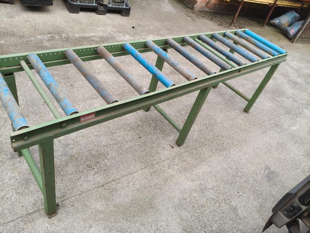 looprollen transportband, Ophalen, Gebruikt