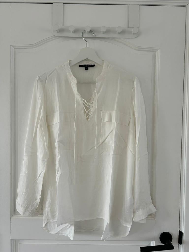Blouse Soft Rebels Wit Janie Shirt S, Soft Rebels, Wit, Ophalen of Verzenden, Maat 36 (S)