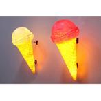 Crème glacée, vanille, 89 cm, éclairage inclus