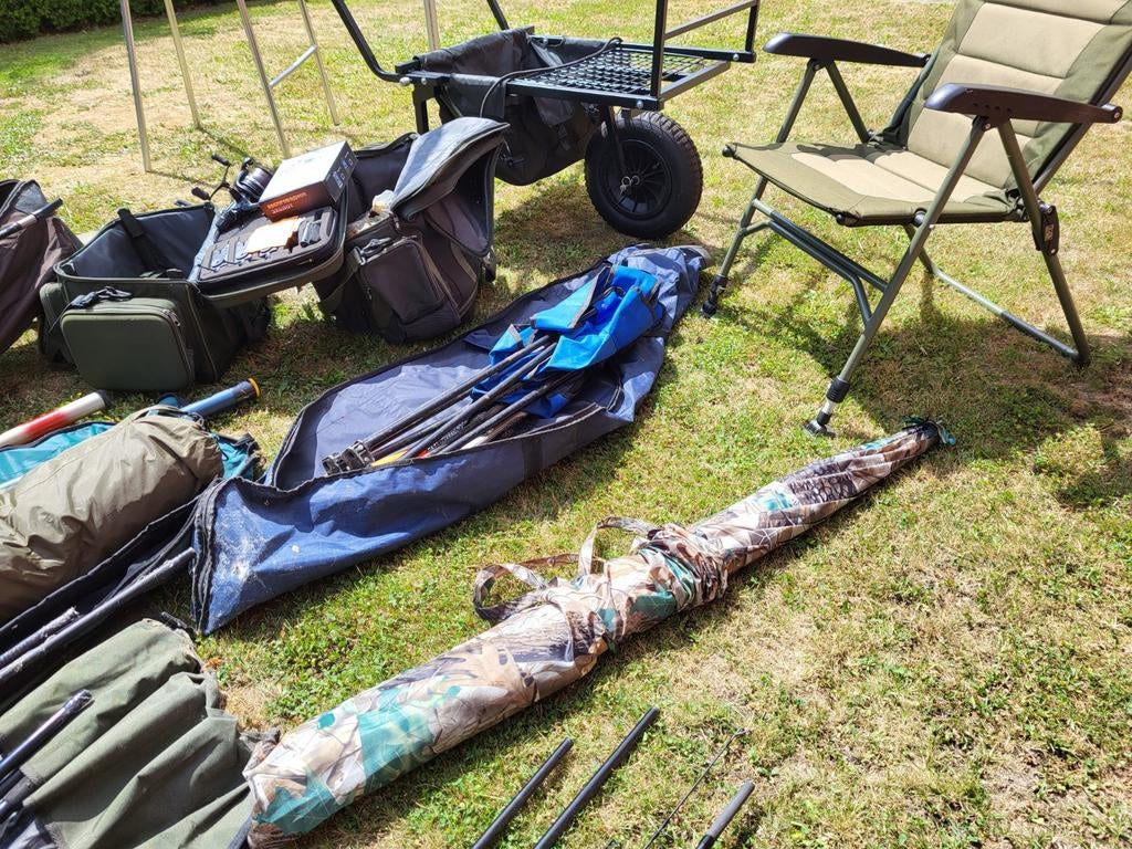 Karpervissen hengelsport, Watersport en Boten, Kano's, Ophalen