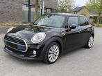 Mini Cooper 1.5 Benzine 5-deurs (2018) –LED, Leder, Navi Pro, Auto's, Mini, Leder en Stof, Zwart, 5 deurs, 3 cilinders