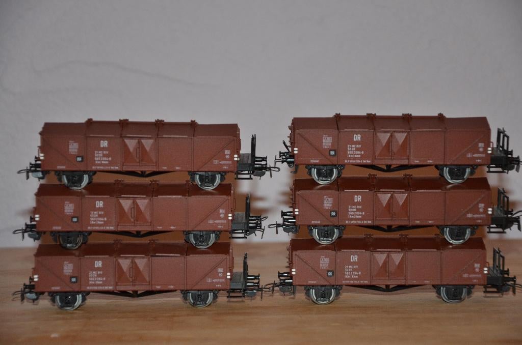 HO piko,lot 6 wagons décharnement automatique -wagon trémie, Hobby & Loisirs créatifs, Trains miniatures | HO, Enlèvement ou Envoi