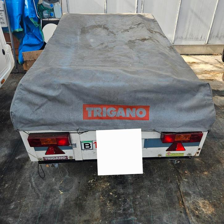 Vouwwagen met werk aan. Mag weg voor 190euro, Caravans en Kamperen, Vouwwagens, Trigano, Ophalen