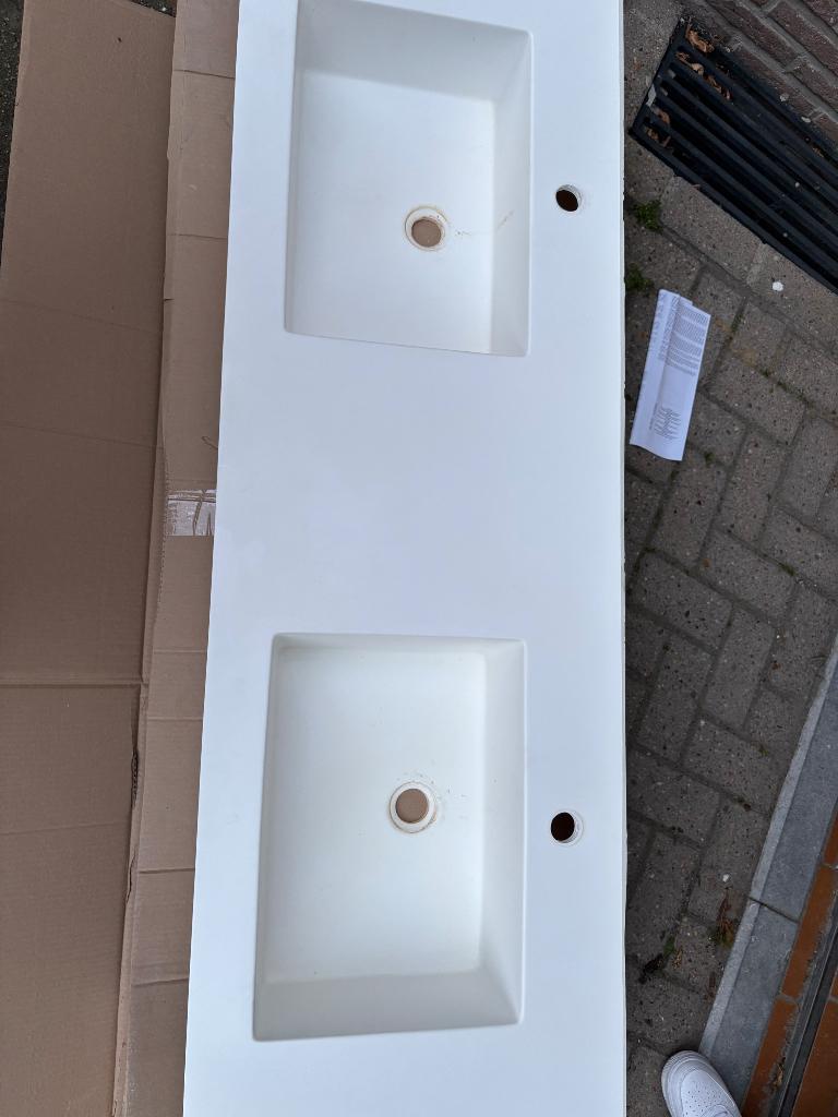 Wastafel, Ophalen, Gebruikt, 150 tot 200 cm, Wasbak of Wastafel