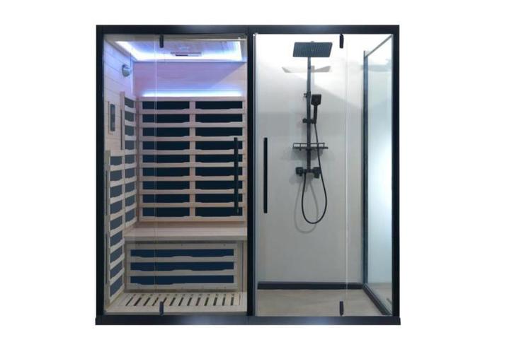 Combinaison sauna et douche infrarouge [NOUVEAU], Sports & Fitness, Sauna, Neuf, Sauna complet, Enlèvement