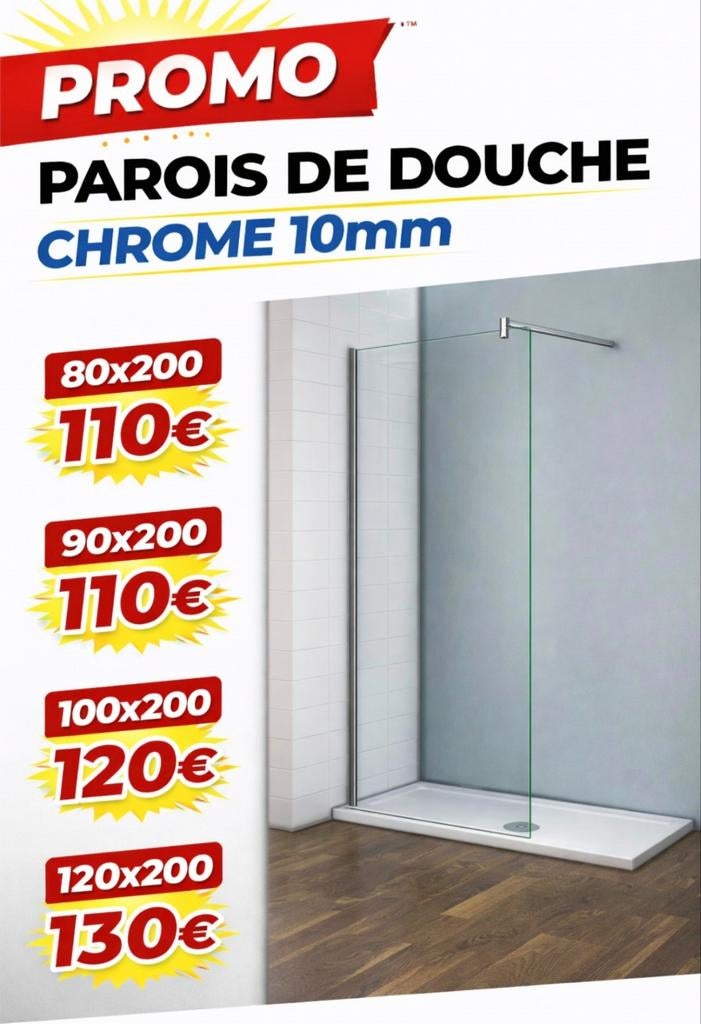 Parois de douche, Maison & Meubles