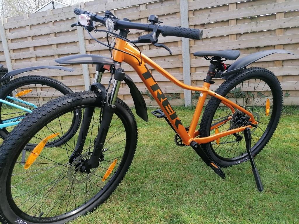 Coole Mountainbike (Oranje) van TREK, Fietsen en Brommers, Ophalen, Zo goed als nieuw, Trek, Versnellingen