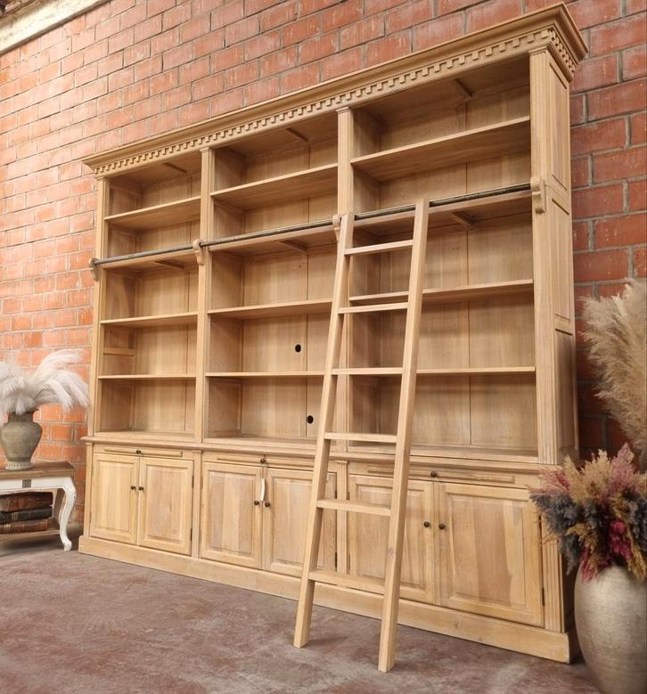 Bibliothèque/meuble de bibliothèque en chêne LIVRAISON GRATU, Maison & Meubles, Armoires | Bibliothèques, Comme neuf, 200 cm ou plus