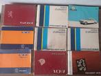 Lot de notices Peugeot 104 - 204 - 504 etc..., Envoi