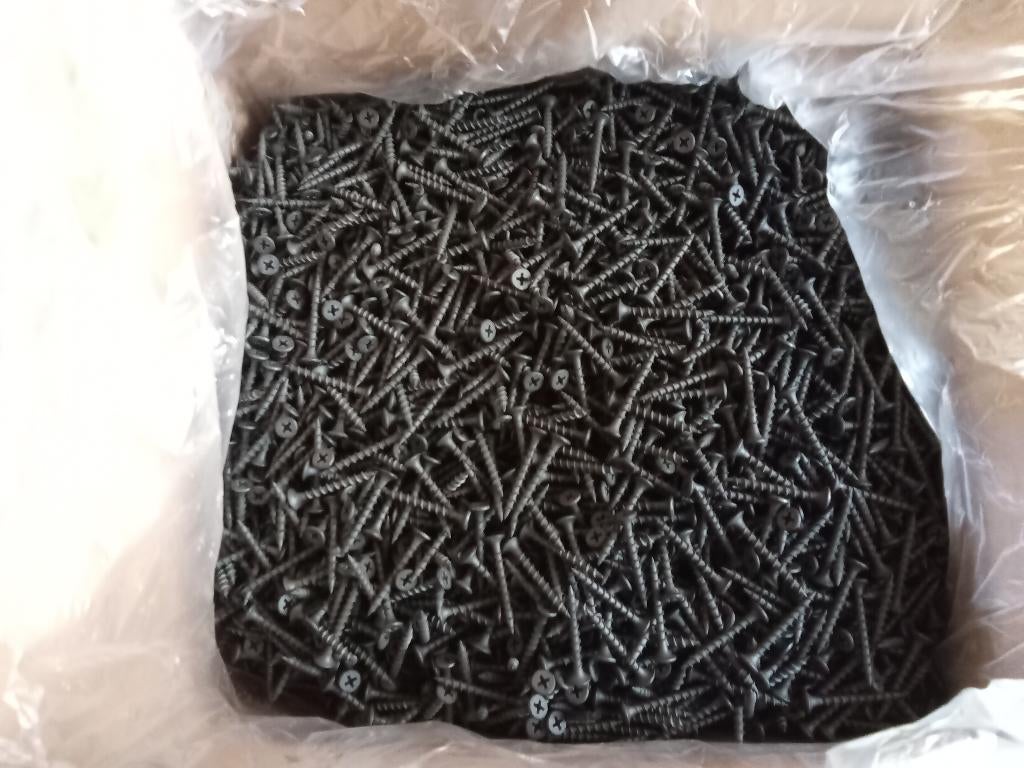 10 kg de vis gypro 3,5 x 35mm+ou - 5000vis, Enlèvement, Vis