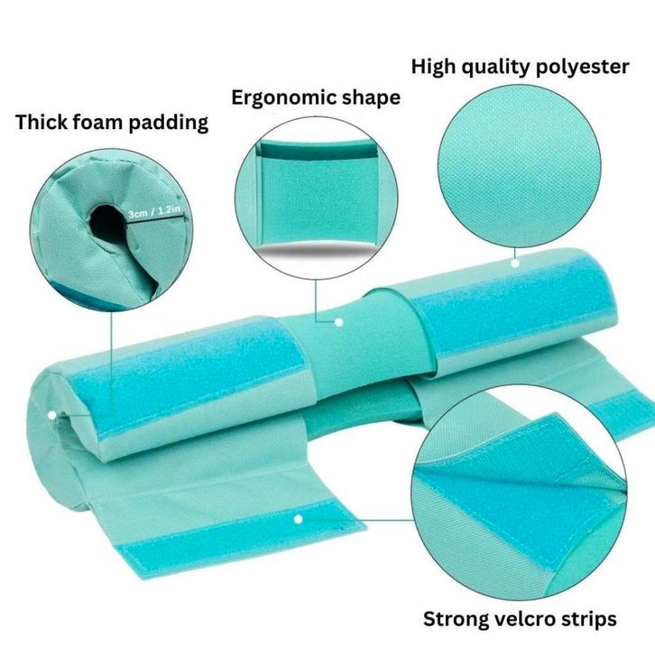 Halterstang kussen Barbell squat pad foamkussen voor halters, Sports & Fitness, Équipement de fitness, Neuf, Barre d'haltères