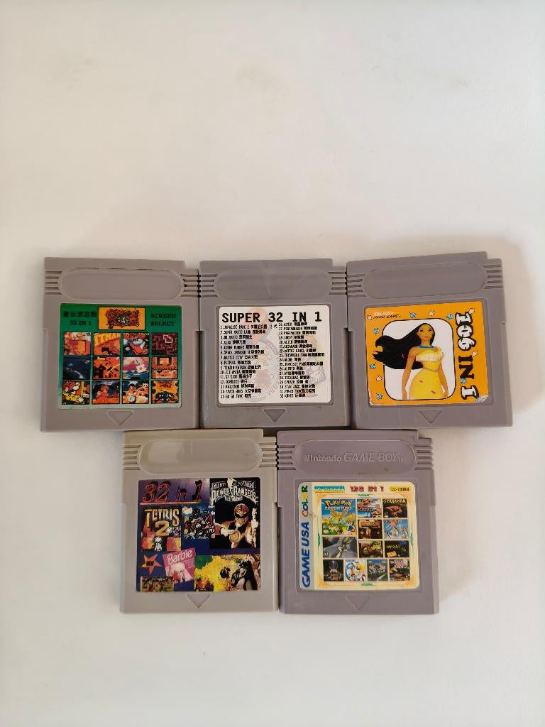 5 anciennes cartouches multi-jeux Nintendo Game Boy, Consoles de jeu & Jeux vidéo, Enlèvement ou Envoi, 1 joueur, Utilisé, À partir de 3 ans