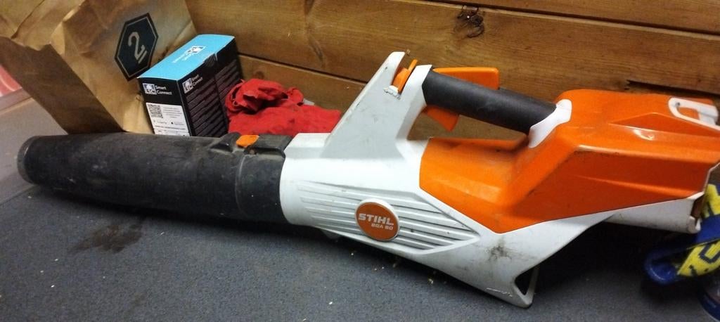Bladblazer met accu Stihl BGA 60, Tuin en Terras, Ophalen