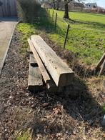 4 azobe balken - doorleefd hout, Enlèvement, Comme neuf