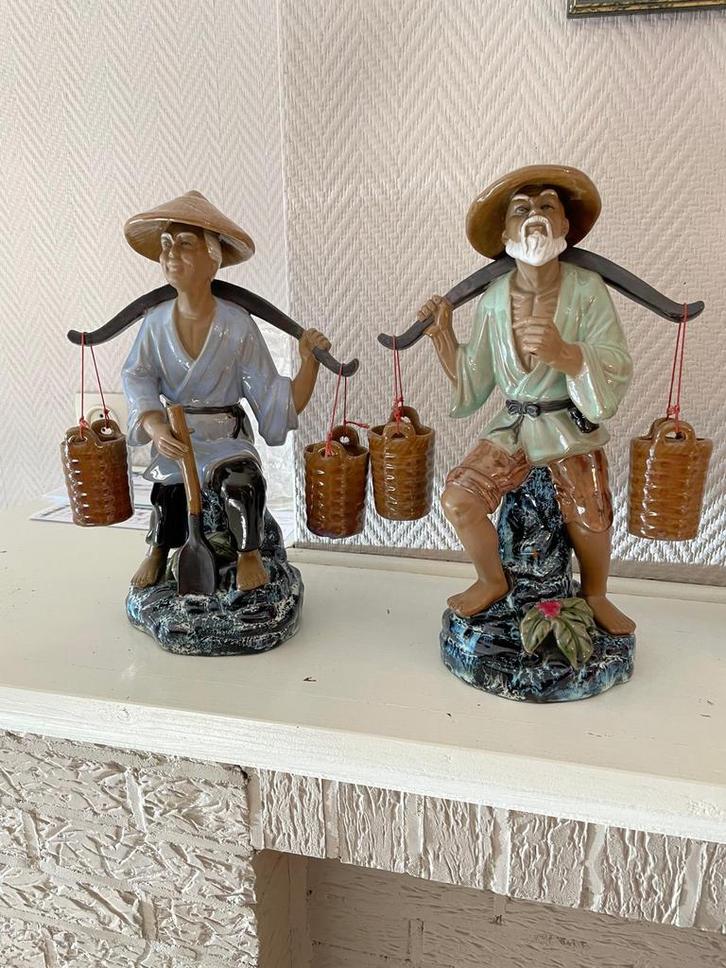 2 Chinese Mudman, Verzamelen, Beelden en Beeldjes, Zo goed als nieuw, Ophalen