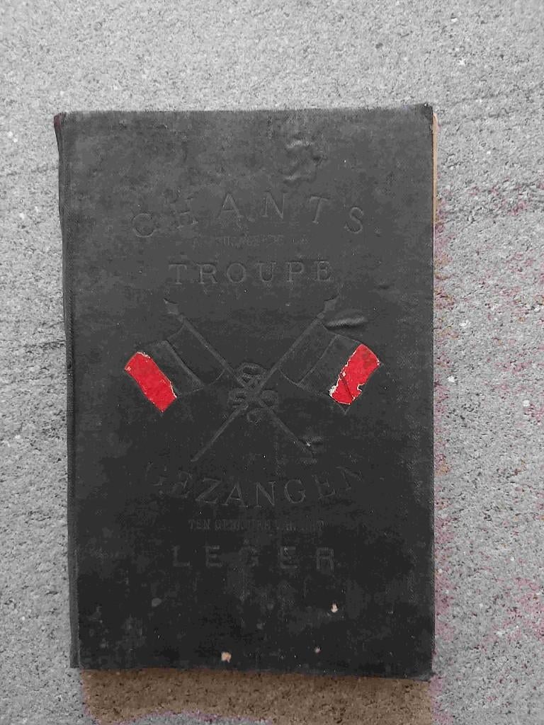 Belgisch Leger Armée Belge Chanson Lied Oorlog Guerre Zang, Livres, Envoi, Avant 1940, Utilisé, Armée de terre