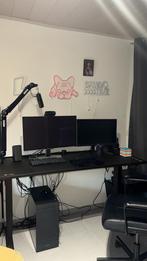 Game PC setup met 2 schermen | gaming & werk, Computers en Software, Desktop Pc's, Ophalen, Zo goed als nieuw, Gaming, SSD