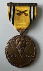 Médaille commémorative de 1940 avec fermoir, Collections, Enlèvement ou Envoi, Armée de terre, Ruban, Médaille ou Ailes